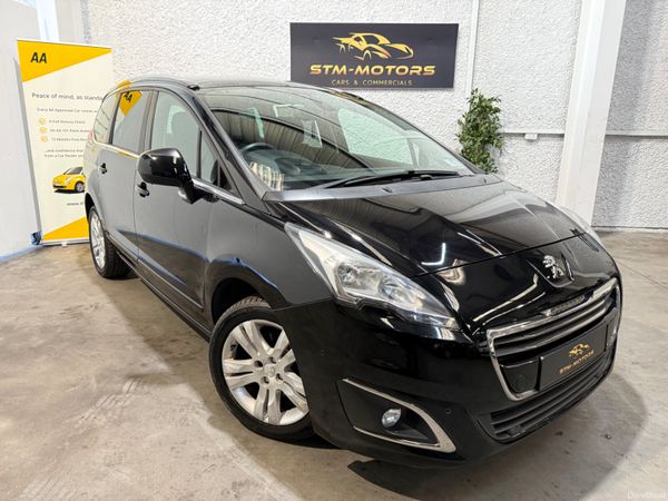 Peugeot 5008 MPV, Diesel, 2016, Black