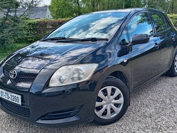Toyota Auris Hatchback, Petrol, 2007, Black