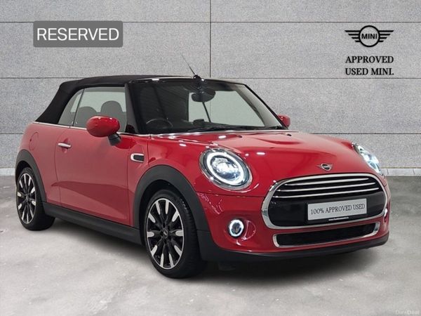 Mini Cooper Convertible, Petrol, 2019, Red