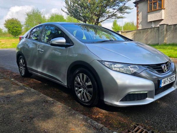 Honda Civic Hatchback, Diesel, 2014, Silver