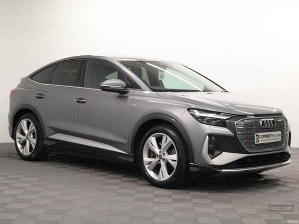Audi Q4 SUV, Electric, 2023, Grey