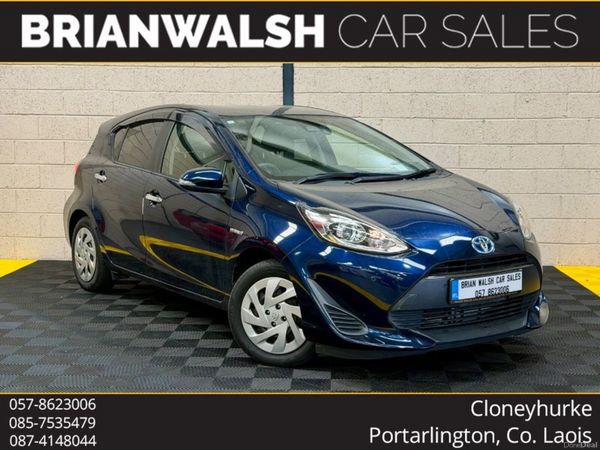 Toyota Aqua Hatchback, Petrol Hybrid, 2019, Blue