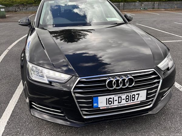 Audi A4 Saloon, Diesel, 2016, Black