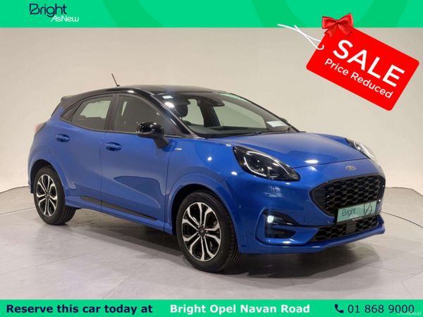 Ford Puma MPV, Petrol Hybrid, 2023, Blue