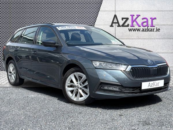 Skoda Octavia Estate, Petrol Plug-in Hybrid, 2022, Grey