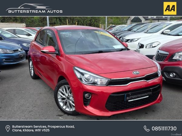 Kia Rio Hatchback, Petrol, 2020, Red