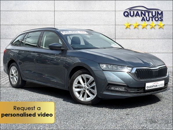 Skoda Octavia Estate, Petrol Plug-in Hybrid, 2022, Grey