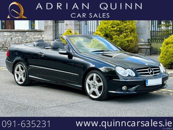 Mercedes-Benz CLK Convertible, Petrol, 2005, Black