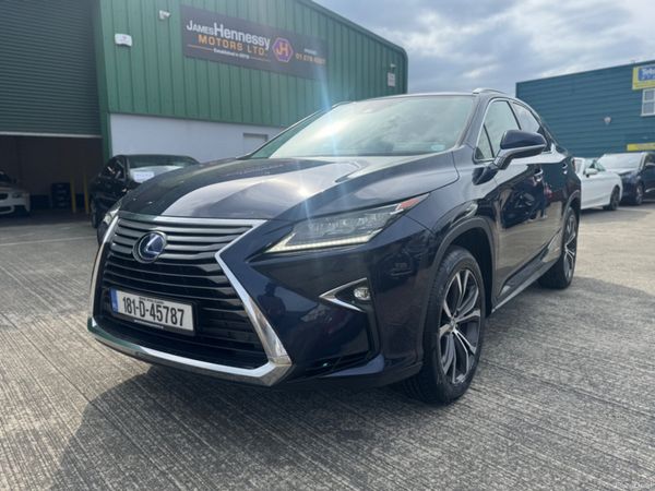 Lexus RX450H Estate, Petrol Hybrid, 2018, Blue