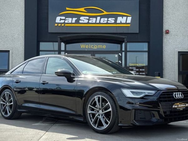 Audi A6 Saloon, Diesel Hybrid, 2022, Black