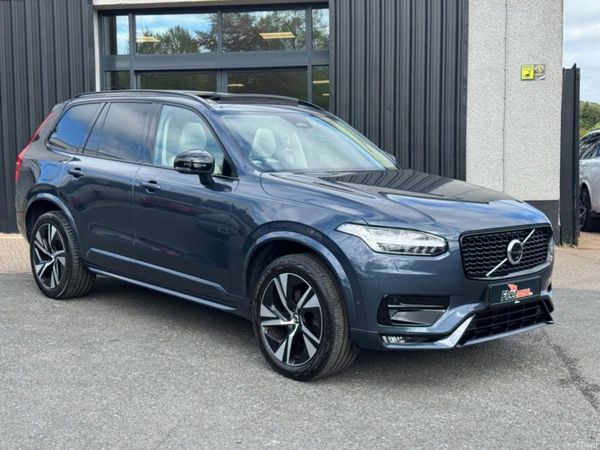 Volvo XC90 SUV, Diesel Hybrid, 2022, Blue