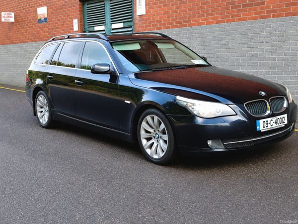 BMW 5-Series Estate, Diesel, 2009, Black