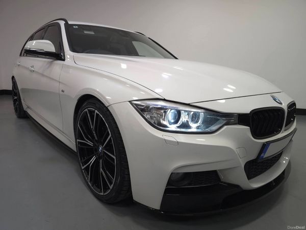 BMW 3-Series Estate, Diesel, 2014, White