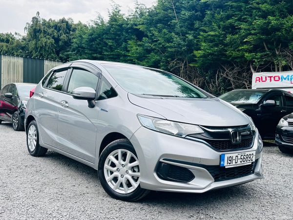 Honda Fit Hatchback, Petrol Hybrid, 2019, Silver