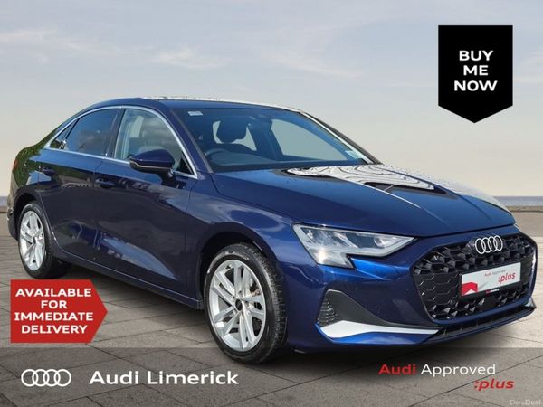 Audi A3 Saloon, Petrol, 2024, Blue