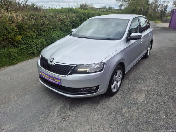 Skoda Rapid Hatchback, Petrol, 2017, Silver