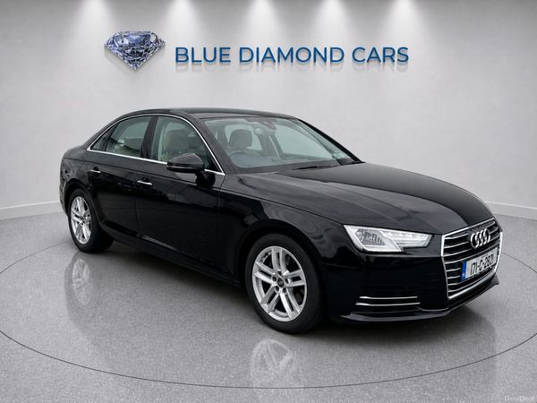 Audi A4 Saloon, Diesel, 2017, Black