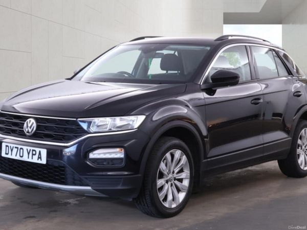 Volkswagen T-Roc SUV, Diesel, 2020, Black