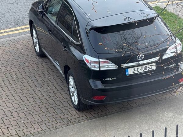 Lexus RX SUV, Petrol Hybrid, 2012, Black