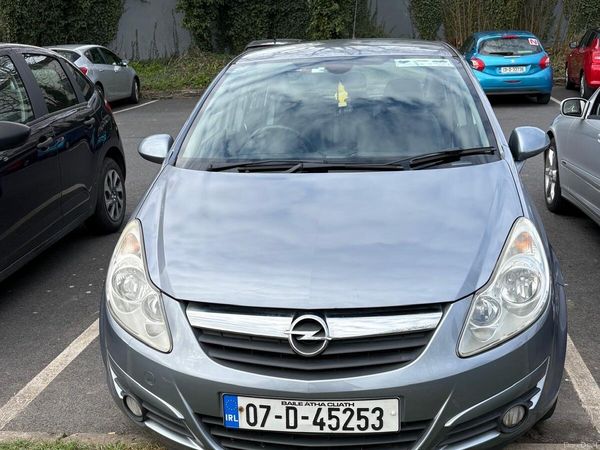 Opel Corsa Hatchback, Petrol, 2007, Silver
