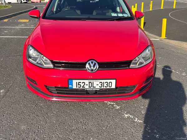 Volkswagen Golf Hatchback, Diesel, 2015, Red