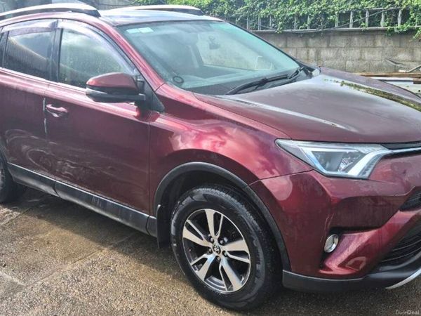 Toyota RAV4 SUV, Diesel, 2016, Red
