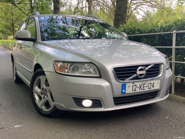 Volvo V50 Estate, Diesel, 2012, Silver