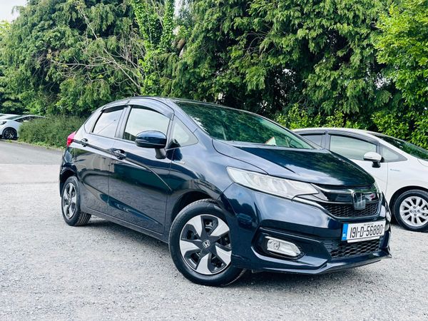 Honda Fit Hatchback, Petrol Hybrid, 2019, Blue