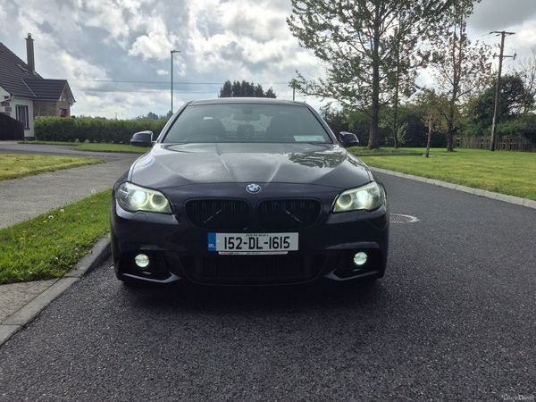 BMW 5-Series Saloon, Diesel, 2015, Black