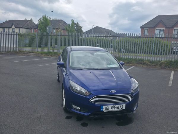 Ford Focus Hatchback, Diesel, 2016, Blue