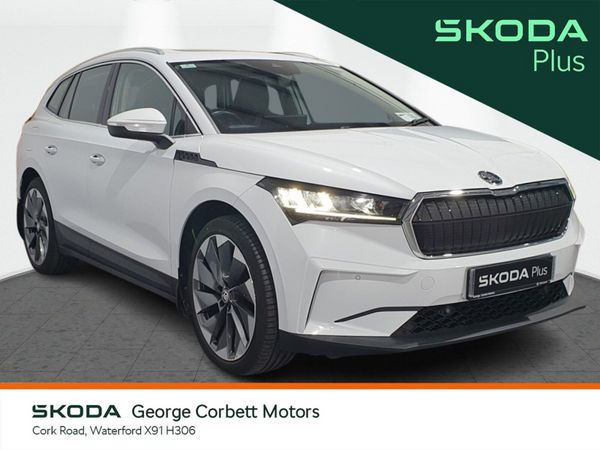 Skoda Enyaq Estate, Electric, 2022, White