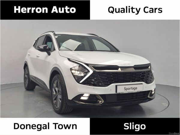 Kia Sportage SUV, Petrol Hybrid, 2024, White