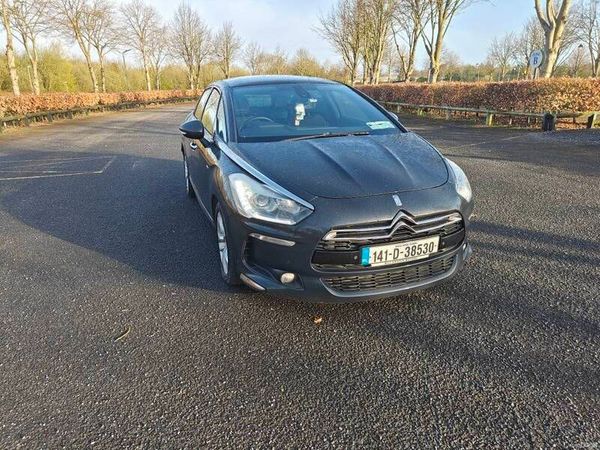 Citroen DS 5 Hatchback, Diesel Hybrid, 2014, Grey