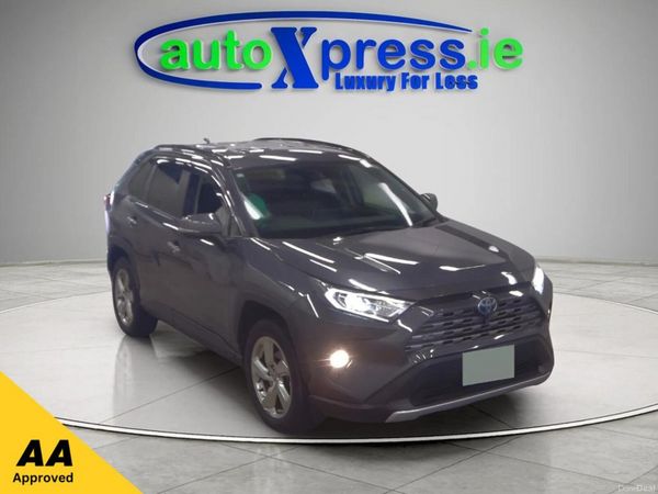 Toyota RAV4 SUV, Petrol Hybrid, 2021, Grey