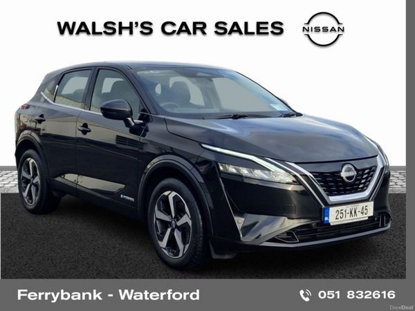 Nissan Qashqai SUV, Petrol, 2025, Black