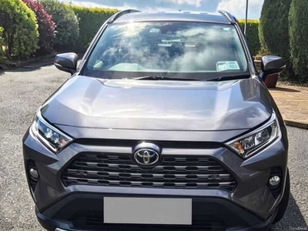 Toyota RAV4 SUV, Petrol Hybrid, 2020, Grey