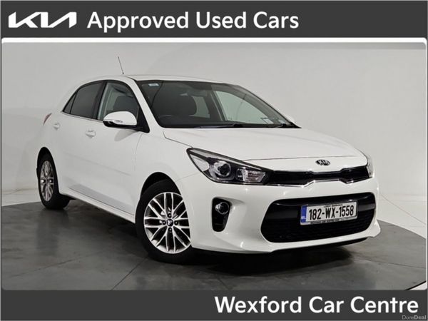 Kia Rio Hatchback, Petrol, 2018, White