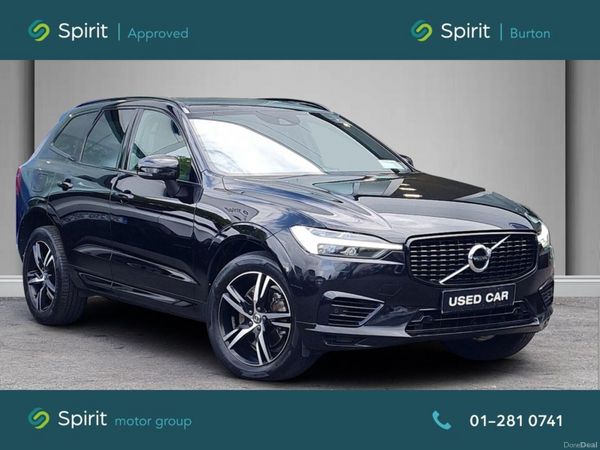 Volvo XC60 SUV, Petrol Plug-in Hybrid, 2021, Black
