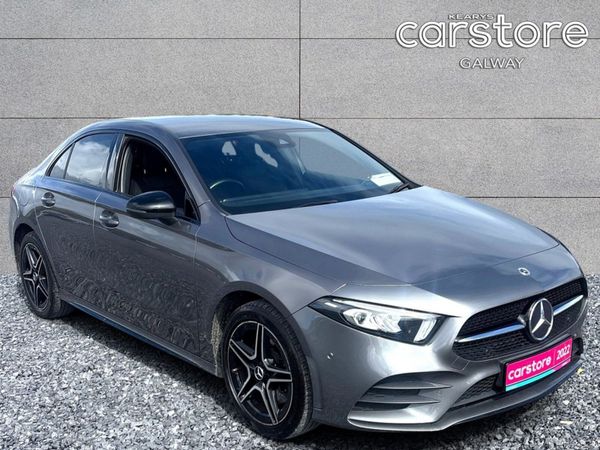 Mercedes-Benz A-Class Saloon, Petrol Hybrid, 2022, Grey