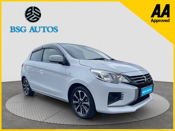 Mitsubishi Mirage Hatchback, Petrol, 2020, White