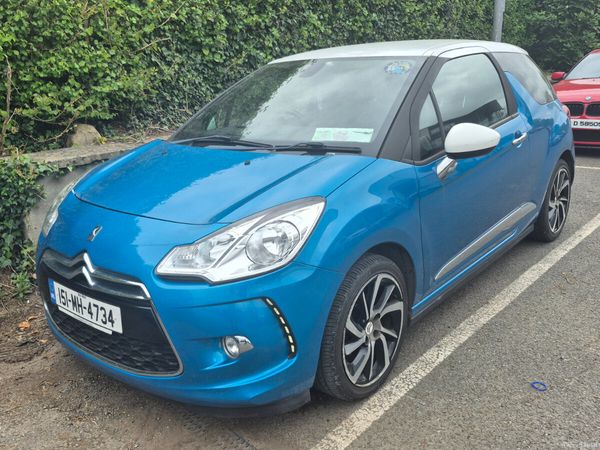 Citroen DS 3 Hatchback, Diesel, 2015, Blue