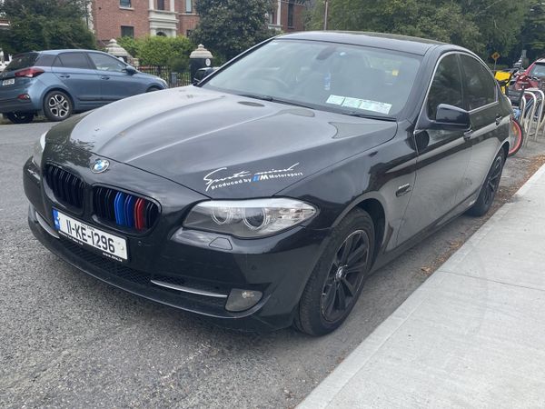 BMW 5-Series Saloon, Diesel, 2011, Black