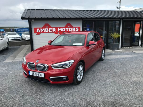 BMW 1-Series Hatchback, Diesel, 2017, Red