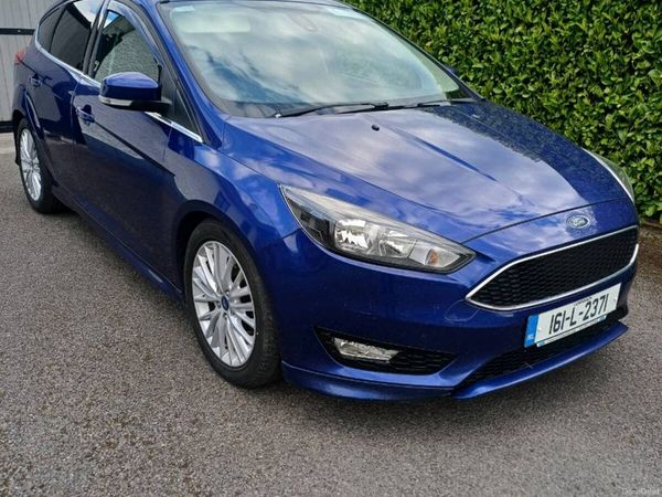 Ford Focus Hatchback, Diesel, 2016, Blue
