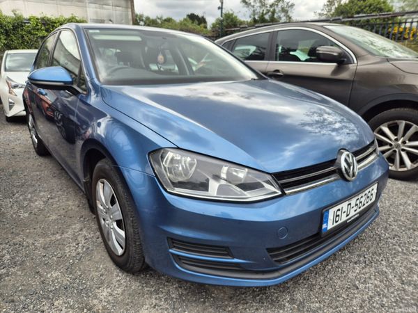 Volkswagen Golf Hatchback, Diesel, 2016, Blue