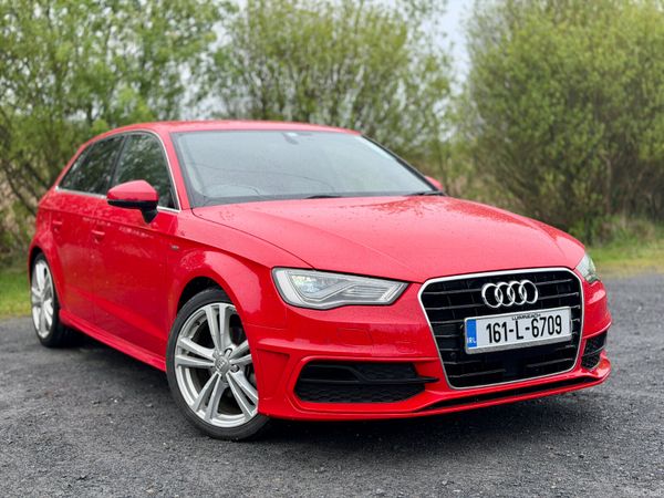Audi A3 Hatchback, Petrol, 2016, Red