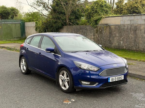 Ford Focus Hatchback, Petrol, 2016, Blue