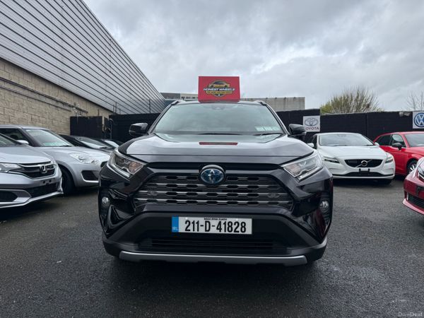 Toyota RAV4 SUV, Petrol Hybrid, 2021, Black