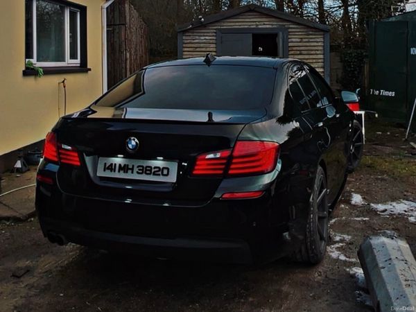 BMW 5-Series Saloon, Diesel, 2014, Black