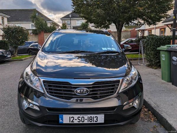 Kia Sportage SUV, Diesel, 2012, Black